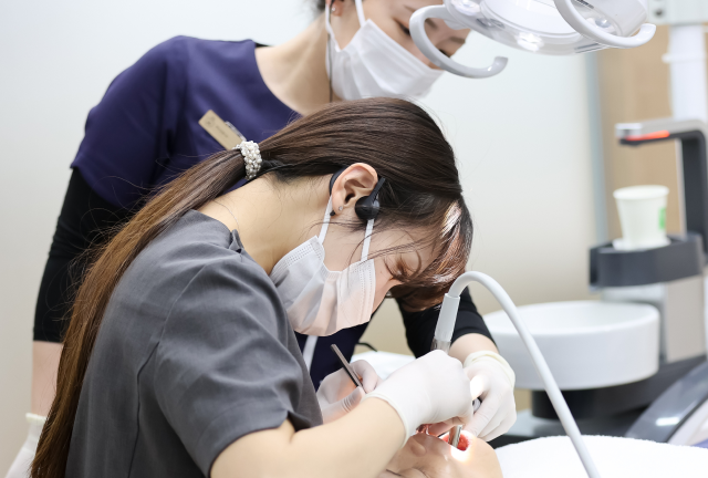 マイクロスコープによる根管治療